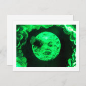 月への旅 ポストカード (正面/裏面)