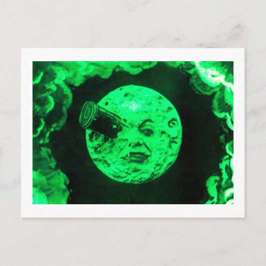 月への旅 ポストカード (正面)