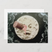 月への旅 ポストカード (正面/裏面)