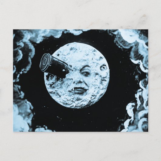 月への旅 ポストカード (正面)