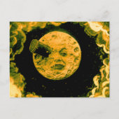 月への旅 ポストカード (正面)