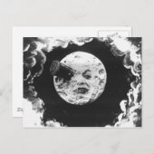 月への旅 ポストカード (正面/裏面)