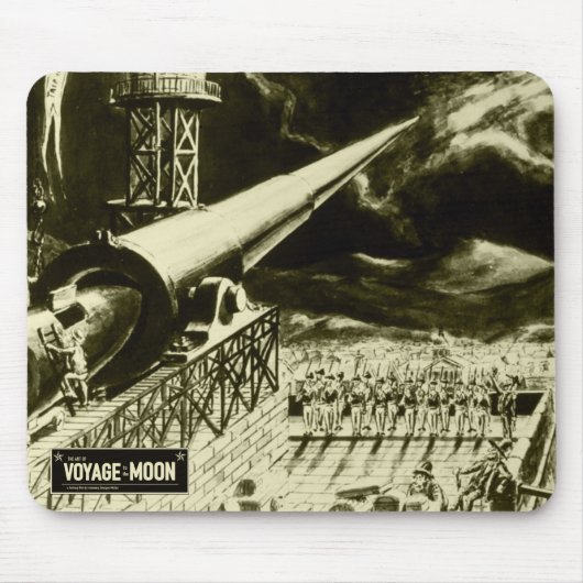 『月への旅』マウスパッド マウスパッド (正面)