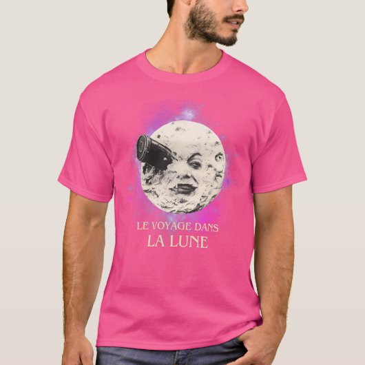 月への旅 Tシャツ (正面)