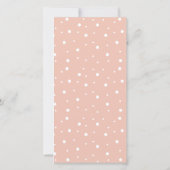 月への赤ちゃんシャワーの道 サンキューカード (裏面)