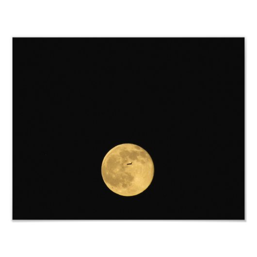 月への飛行 フォトプリント            (正面)