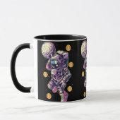 月へのBitcoin宇宙飛行士 – Bitcoin Crypto マグカップ (左)