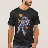 月へのBitcoin宇宙飛行士 – Bitcoin Crypto Tシャツ (正面)