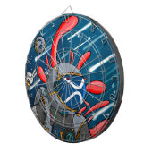 月へのXRP宇宙飛行士 – XRP暗号通貨 ダーツボード (正面右)