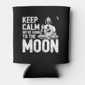 月へのXRP暗号通貨保の平穏 缶クーラー (正面)