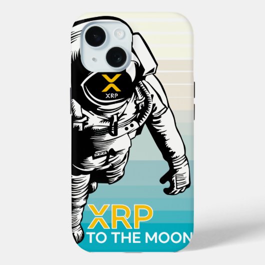 月へのXRP - XRP暗号通貨 Case-Mate iPhoneケース (裏面)