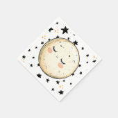月へズーム スタンダードカクテルナプキン (角)