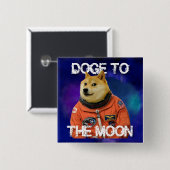 月へ行け！ 缶バッジ (正面&裏面)