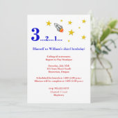 『月へ飛んで行って私の誕生日』 招待状 (スタンド正面)