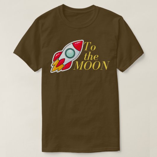 月へ13 Tシャツ (デザイン正面)