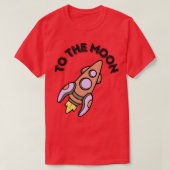 月へ9 Tシャツ (デザイン正面)