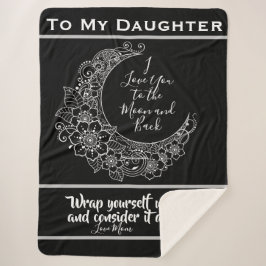 『月へ』 シェルパブランケット