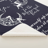 『月へ』 シェルパブランケット (3/4)