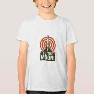 月へ! トライブレンドTシャツ