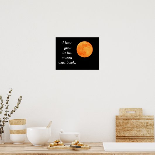 月へ – ポスター (キッチン)