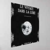 月またはル・ボヤージュへの旅ダン・ラ・ルーレトロ 箔ポスター (レイダウン)