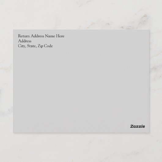 月まで愛してる、そしてその先まで。本物そっくりの月 ポストカード (裏面)