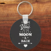 月まで愛してる キーホルダー (正面)