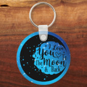 月まで愛してる キーホルダー (正面)