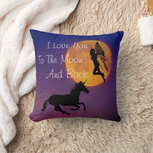 月まで愛してる クッション (ブランケット)