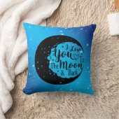 月まで愛してる クッション (ブランケット)