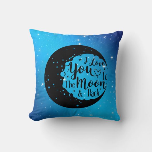 月まで愛してる クッション (正面)