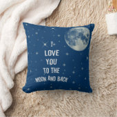 月まで愛してる クッション (ブランケット)