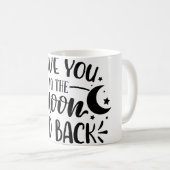 月まで愛してる コーヒーマグカップ (正面右)