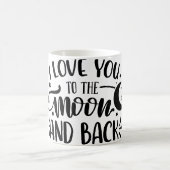 月まで愛してる コーヒーマグカップ (中央)