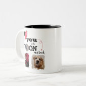 月まで愛してる コーヒーマグ ツートーンマグカップ (正面左)