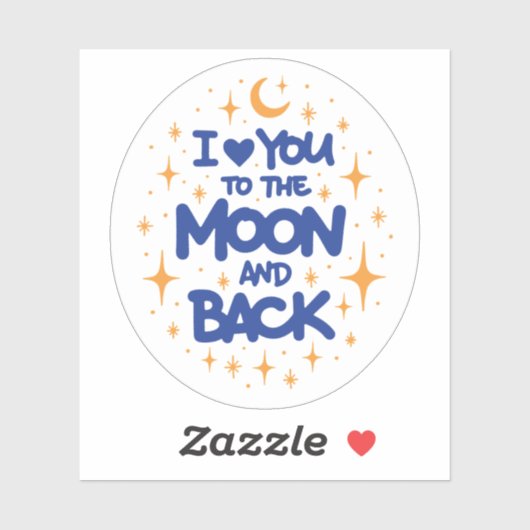 月まで愛してる シール (シート)