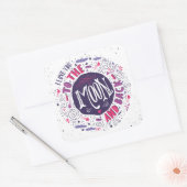 月まで愛してる スクエアシール (封筒)