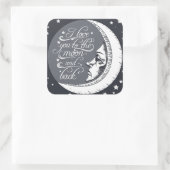 月まで愛してる スクエアシール (バッグ)