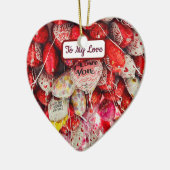 月まで愛してる セラミックオーナメント (左)