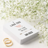 月まで愛してる トランプ (インサイチュ (ウェディング))