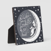 月まで愛してる フォトプラーク (正面)