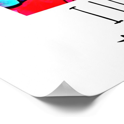 月まで愛してる ポスター (角)