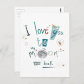 月まで愛してる ポストカード (正面/裏面)