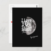 月まで愛してる ポストカード (正面/裏面)