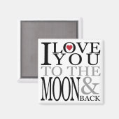 月まで愛してる マグネット (正面/裏面)