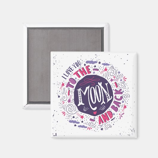月まで愛してる マグネット (正面/裏面)