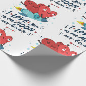 月まで愛してる ラッピングペーパー (角)