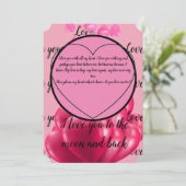 月まで愛してる 招待状 (スタンド正面)