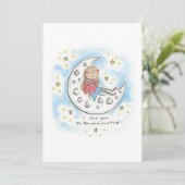 月まで愛してる 招待状 (スタンド正面)