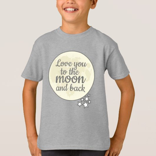 月まで愛して Tシャツ (正面)